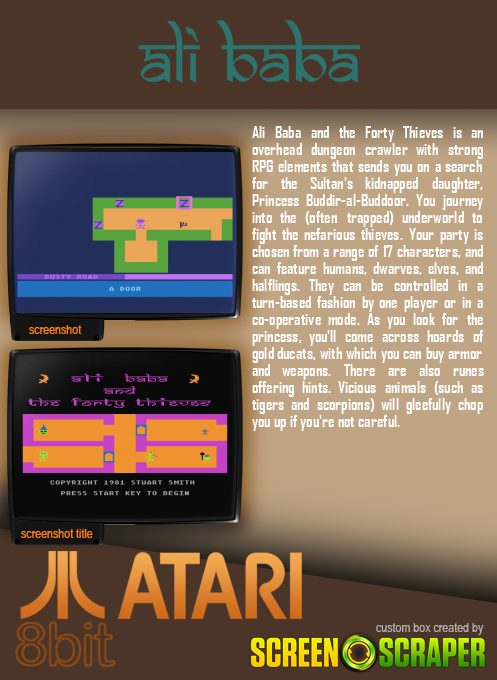 Ali Baba And The Forty Thieves - Dos