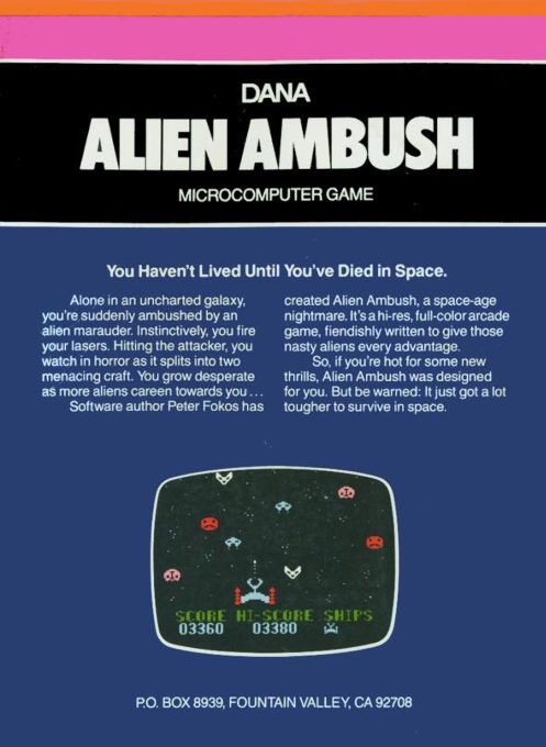 Alien Ambush - Dos