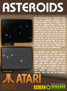 Asteroids atr - Dos