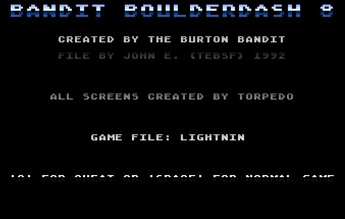 Bandit Boulderdash 08