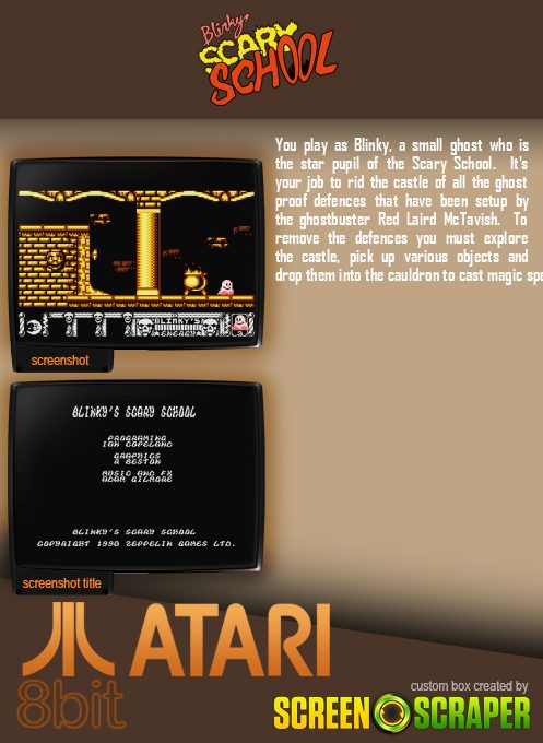 Blinky's Scary School - Dos