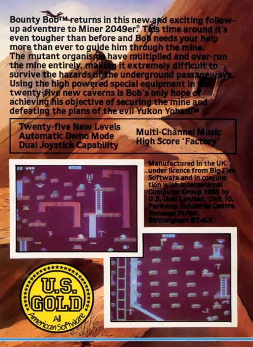 Bounty Bob Strikes Back! - Dos