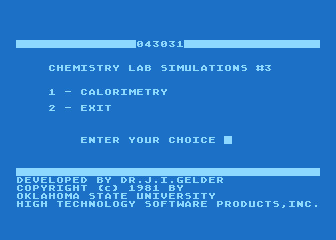 Chem Lab Simulations #3
