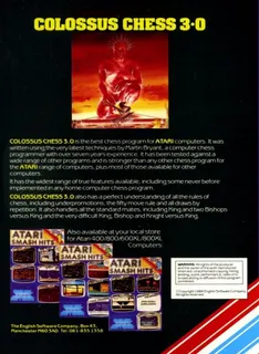 Colossus Chess 4.0 - Dos