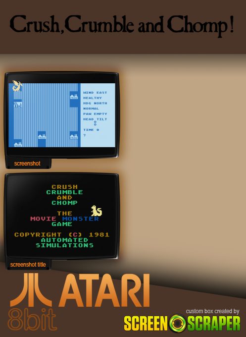 Crush, Crumble and Chomp! dos