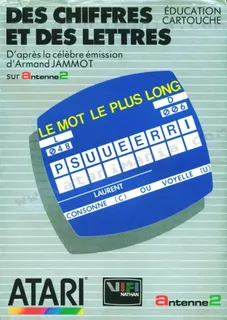 Des Chiffres et des Lettres