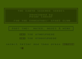 Earth Science Part 2