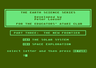 Earth Science Part 3