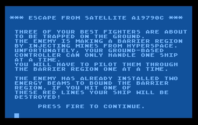 Escape from Satellite A19790C