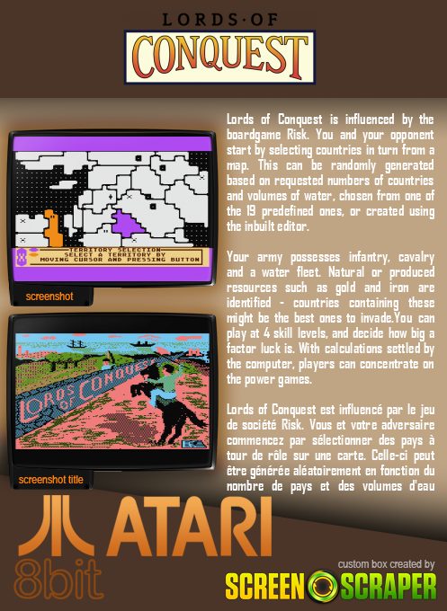 Lords Of Conquest dos