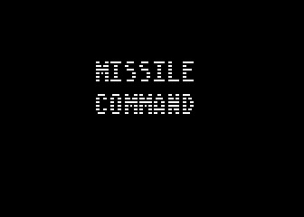 Missile Command Burl Fisher