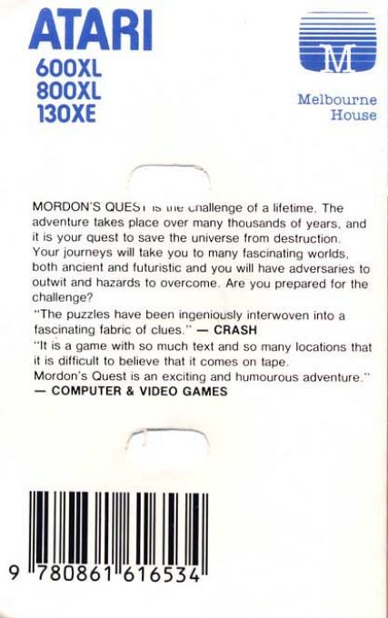 Mordon's Quest - Dos