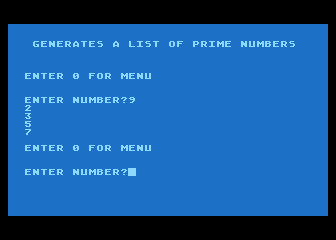 Number Programs