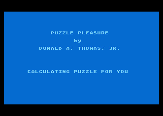 Puzzle Pleasure