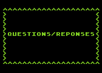 Questions et Reponses