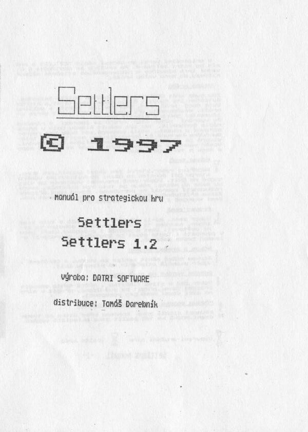 Settlers 1.2