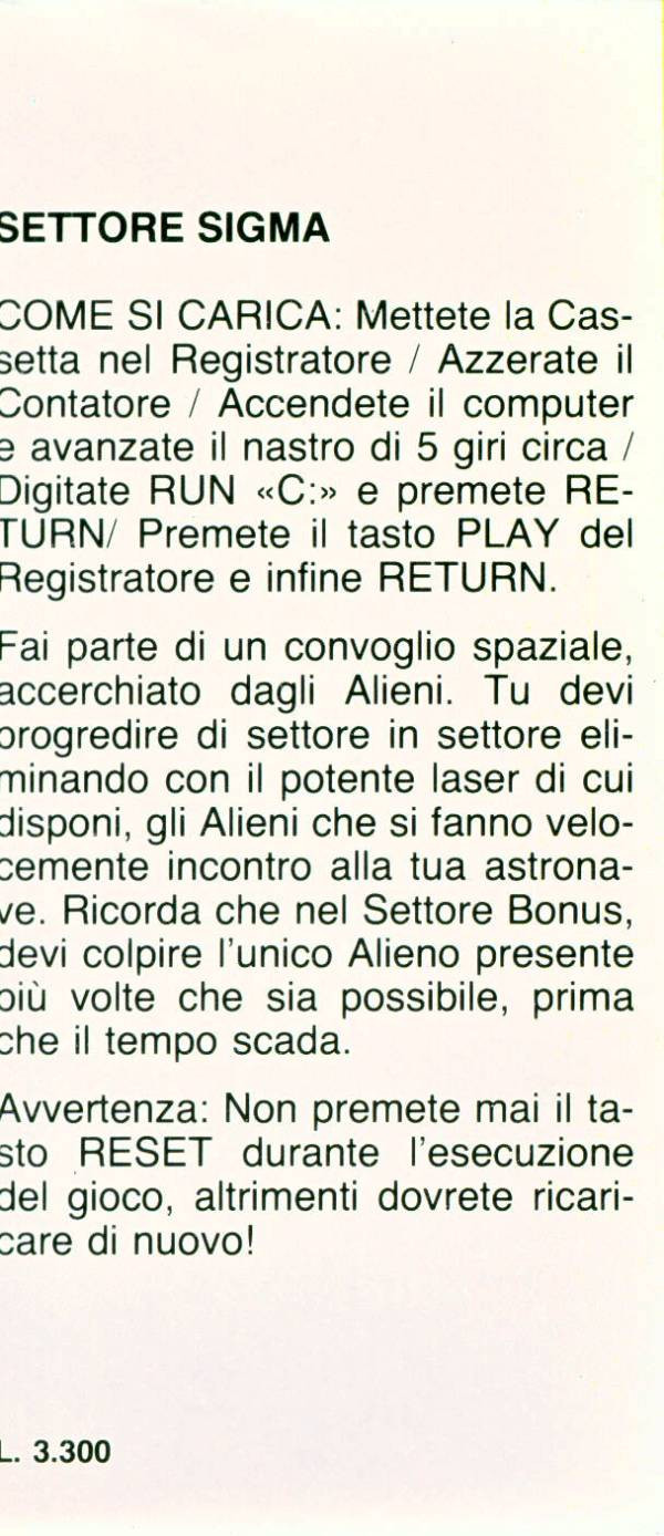 Settore Sigma