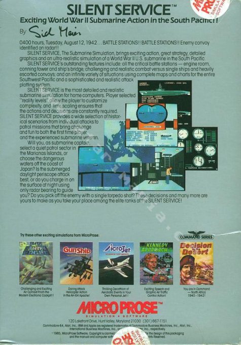 Silent Service dos
