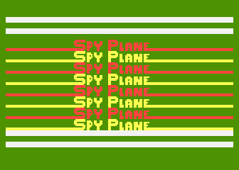 Spy Plane