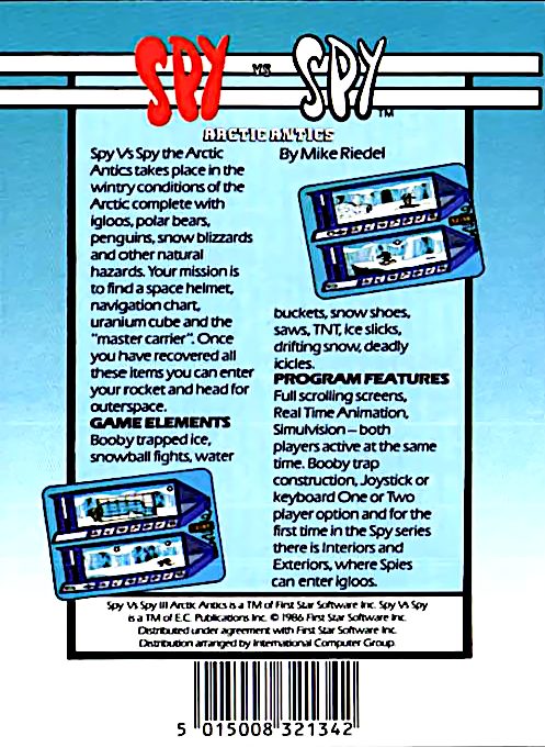 Spy vs Spy : Arctic Antics dos