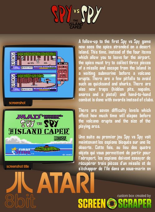 Spy vs Spy : The Island Caper dos