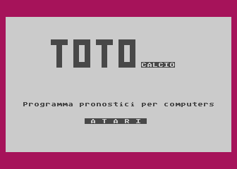 Totocalcio