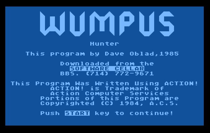 Wumpus Hunter