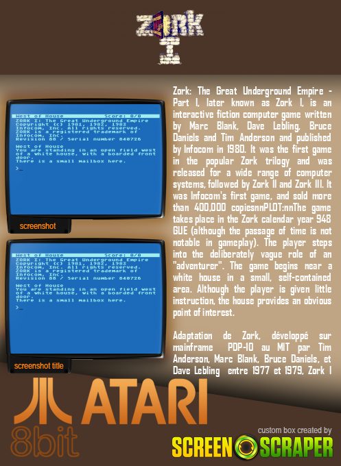 Zork I : The Great Underground Empire dos