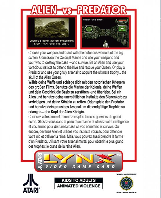 Alien vs Predator - Dos