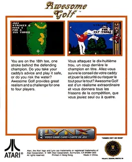 Awesome Golf - Dos
