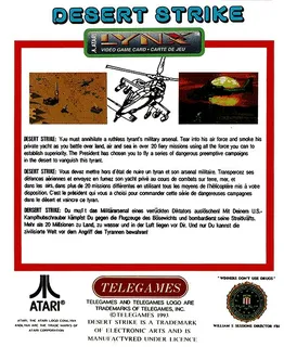 Desert Strike - Return to the Gulf - Dos