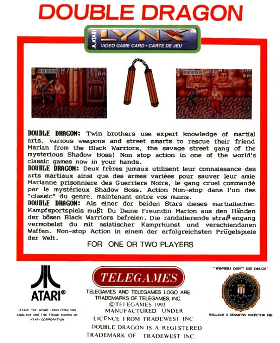 Double Dragon - Dos
