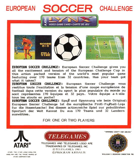 European Soccer Challenge - Dos