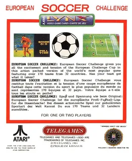 European Soccer Challenge - Dos