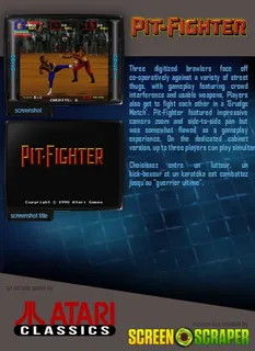 Pit Fighter - The Ultimate Competition - Dos