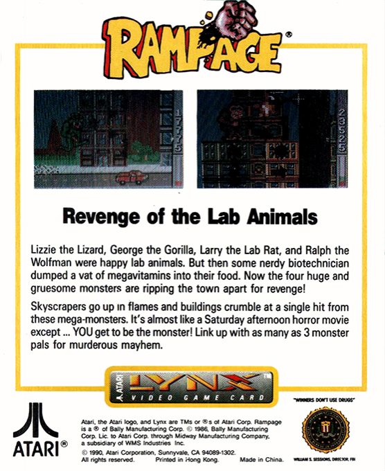 Rampage - Dos