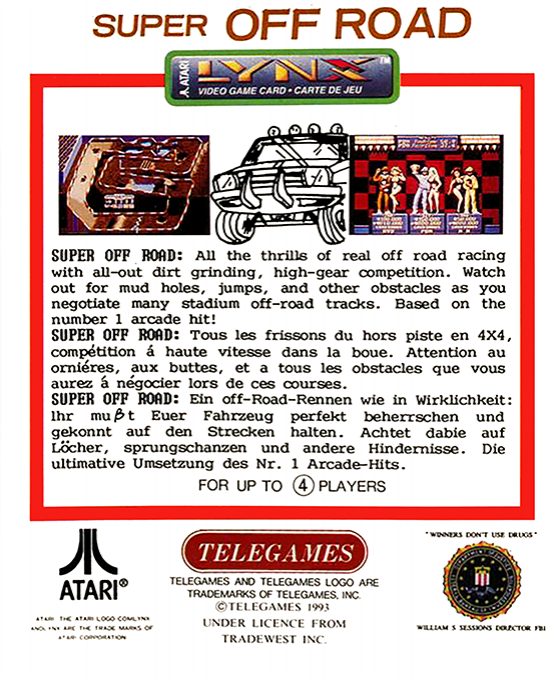 Super Off Road - Dos