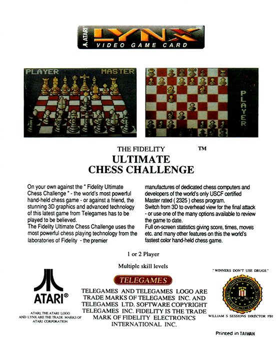 The Fidelity Ultimate Chess Challenge - Dos