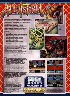 Alien Storm - Dos