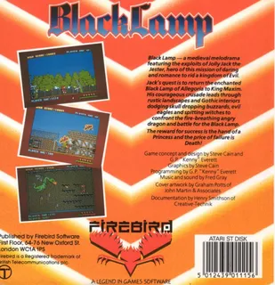 Black Lamp - Dos