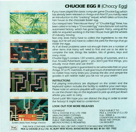 Chuckie Egg 2 - Dos
