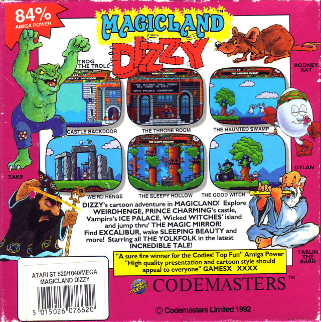 Dizzy 4 - Magicland Dizzy - Dos