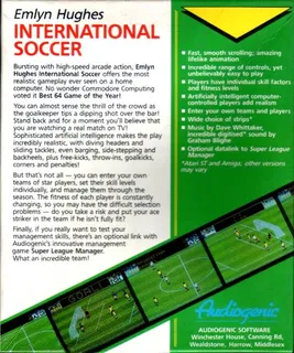 Emlyn Hughes International Soccer - Dos