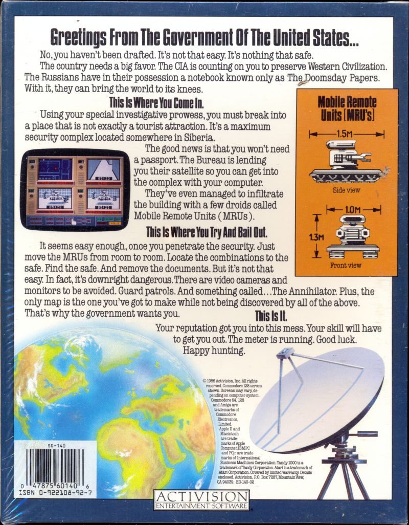 Hacker II : The Doomsday Papers dos