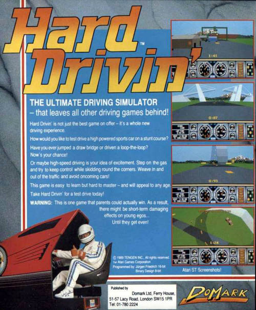 Hard Drivin' - Dos