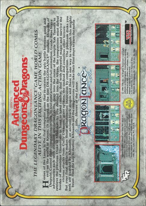 Heroes Of The Lance - Dos