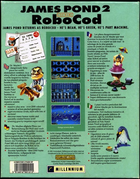 James Pond 2 - Codename Robocod - Dos