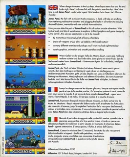 James Pond - Underwater Agent - Dos