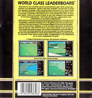 Leader Board Pro Golf Simulator - Dos