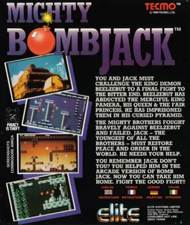Mighty Bomb Jack - Dos